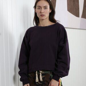 Rachel Comey Mingle Sweatshirt in Charcoal Black